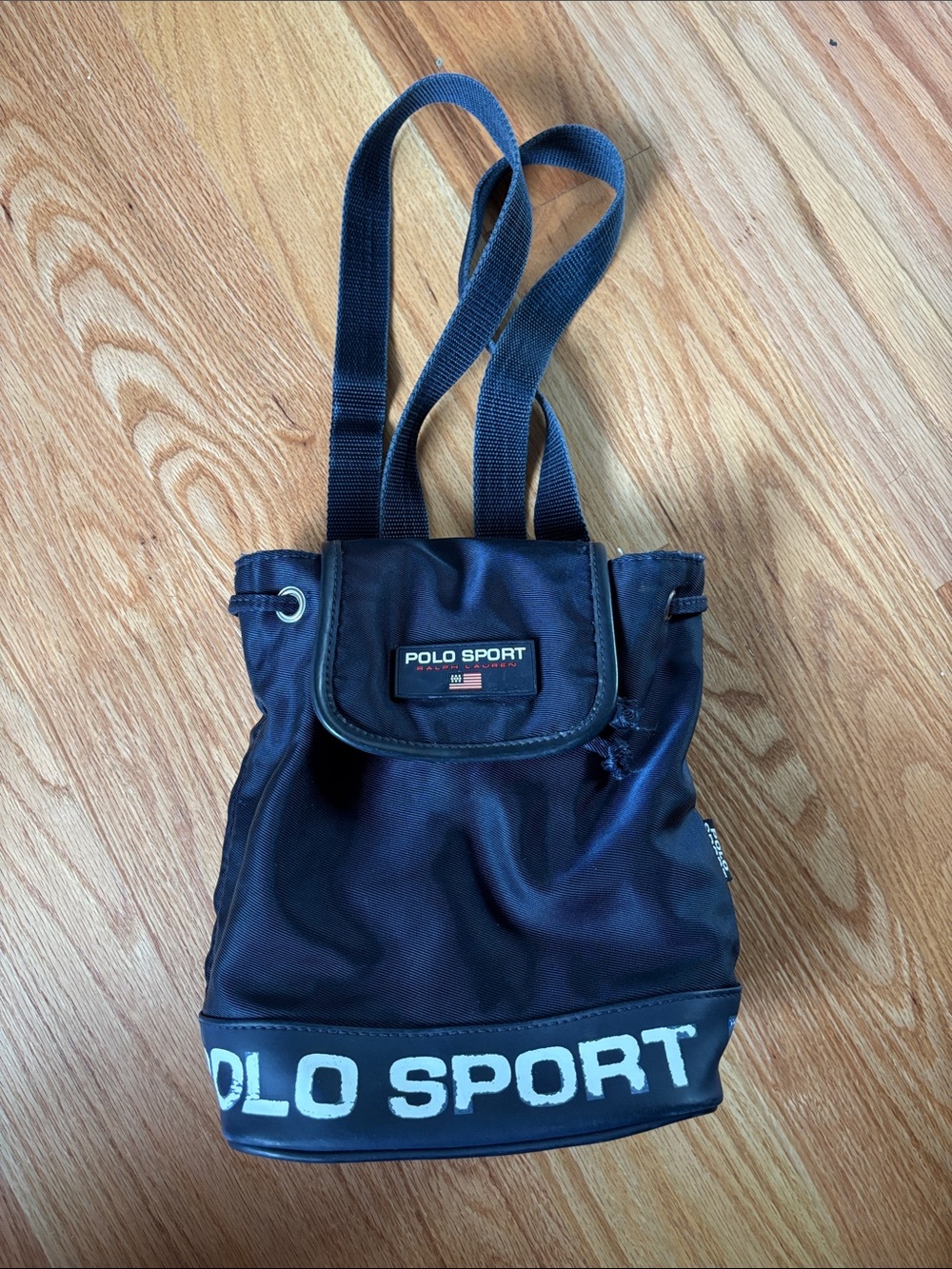 Vintage Polo Sport Ralph Lauren Mini Backpack Y2K 90s